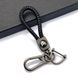 Купити Шкіряний плетений брелок Citroen для авто ключів з карабіном 54833 Брелоки для автоключів - 1 фото из 2