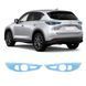 Buy Pre-cut paint protection film for Mazda CX-5 KF facelift 2022- rear brake lights 106439 Model-specific paint protection film patterns for Mazda
