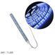 Buy Aluminum LED strip 24V - 8 cm - 1A 7 LED - in silicone, solid strip effect Blue light (5630) 95065 LED strips