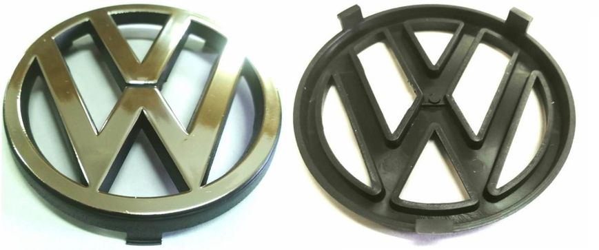 Купить Эмблема для Volkswagen Golf III 94 мм пластиковая вставная 21598 Эмблемы на иномарки