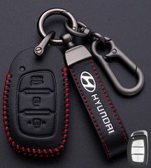 Купити Чохол для автоключів Hyundai з Брелоком Карабін Оригінал (3 кнопки №5) 66812 Чохли для автоключів (Оригінал)
