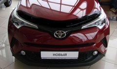 Купить Дефлектор капота мухобойка для для Toyota C-HR 2015- (STOCHR1612) 1041 Дефлекторы капота Toyota