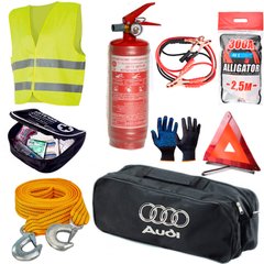 Купити Набір автомобіліста технічної допомоги Audi №4 (Пускові дроти прикурювання 300A) 63149 Набори техдопомоги та догляду для автомобіліста