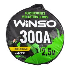 Купить Пусковые провода прикуривания Winso 300А / -40 +80°C / 2,5 м / в сумке (138310) 39291 Пусковые провода