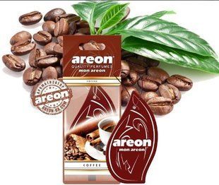 Купить Освежитель Сухий Лист Mon Coffee 63561 Ароматизаторы подвесные