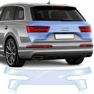 Buy Pre-cut paint protection film for Audi Q7 4M 2015-2019 - trunk lid area 101680 Model-specific paint protection film patterns for Audi