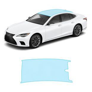 Buy Pre-cut paint protection film for Lexus LS XF50 facelift 2021- roof area 106246 Model-specific paint protection film patterns for Lexus