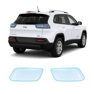 Купить Антигравийная защитная бронепленка по лекалам для Jeep Cherokee KL 2014-2018 - задние фонари стопы 105323 Модельные лекала защитных пленок для Jeep