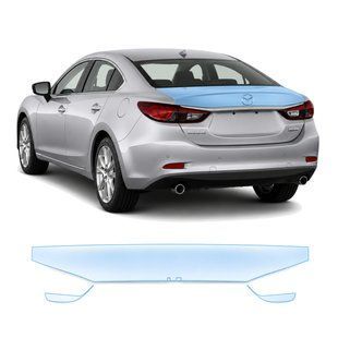 Buy Pre-cut paint protection film for Mazda Mazda6 GJ 2012-2018 - trunk lid area 106562 Model-specific paint protection film patterns for Mazda