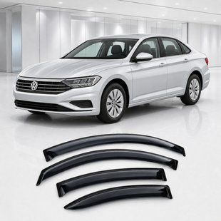 Купити Дефлектори вікон вітровики для Volkswagen Jetta VII Sd 2020 Скотч 3M (AMV26820) Acrylic 4 шт 110762 Дефлектори вікон Volkswagen