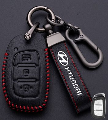 Купити Чохол для автоключів Hyundai з Брелоком Карабін Оригінал (3 кнопки №5) 66812 Чохли для автоключів (Оригінал)