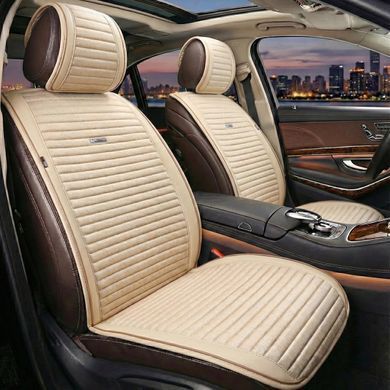 Buy Seat covers Alcantara Napoli Premium set Beige 32554 Premium Seat Covers (Alcantara)