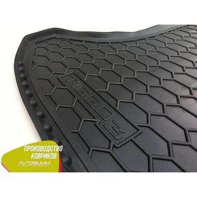 Купити Автомобільний килимок у багажник Chery Tiggo 3 2015- Гумо - пластик 41978 Килимки для Chery