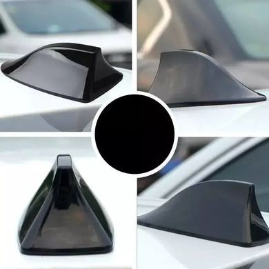 Купити Антенна декоративна акулій плавець на дах авто (Активна Радіоантена) 175 x 53 мм Біла 90300 Антени
