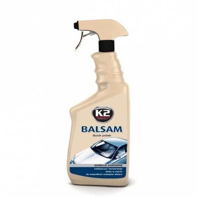 Купити Поліроль кузова молочко на силіконі K2 Balsam 700 мл (K010 ) 33644 Поліролі кузова віск - рідке стелко - кераміка