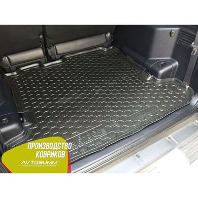 Купити Автомобільний килимок в багажник Mitsubishi Pajero Wagon 3/4 99-/07- Гумо - пластик 42228 Килимки для Mitsubishi