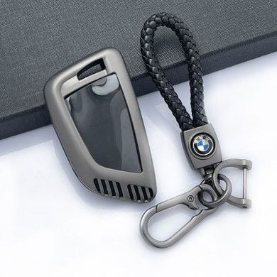 Купить Чехол для автоключей BMW с Брелоком Темный хром Оригинал (YT0021) 44741 Чехлы для автоключей (Оригинал)