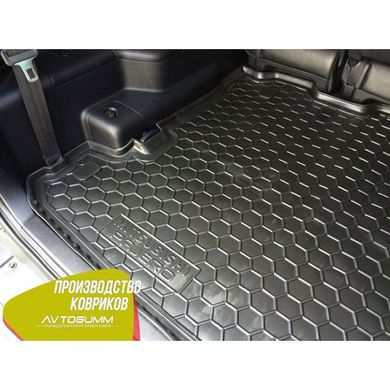 Купити Автомобільний килимок в багажник Mitsubishi Pajero Wagon 3/4 99-/07- Гумо - пластик 42228 Килимки для Mitsubishi