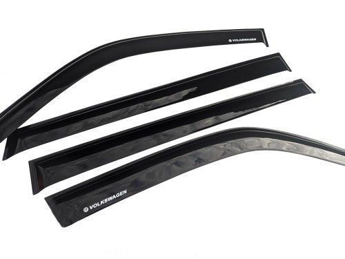 Купить Дефлекторы окон ветровики Volkswagen Golf III 1991-2002 Хечбек Скотч 3M Voron Glass 41365 Дефлекторы окон Volkswagen