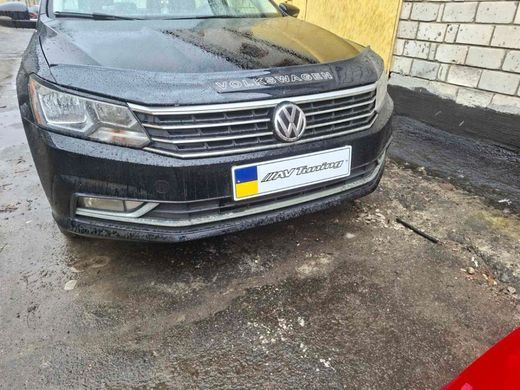 Buy Hood deflector fly swatter Volkswagen Passat B8 NMS 2015-2020 USA Voron Glass (MV12115) 101288 Hood deflectors for Volkswagen