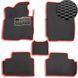 Buy 5D EVA Floor Mats for Hyundai Tucson (NX4) 2021- ICE (Metal heel pad) Black-Red edging 5 pcs 62948 Floor mats for Hyundai