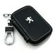 Купить Чехол для ключей с карабином с логотипом Peugeot 39526 Чехлы для автоключей - 1 фото из 4