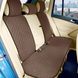 Купить Накидки для сидений задние Алькантара Verona Premium L Коричневые-Коричневый кант (Оригинал) 74372 Накидки для сидений Premium (Алькантара)