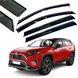 Купить Дефлекторы окон ветровики Benke для Toyota Rav 4 2018- (Premium Гибкие Широкие) 66264 Дефлекторы окон Toyota - 1 фото из 5