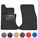 Buy Front 3D EVA floor mats for BMW 5 (E60/E61) 2003-2010 with heel pad Black 2 pcs 80261 Floor mats for Bmw
