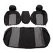 Купить Чехлы для сидений модельные ВАЗ 2110 Приора 2170 комплект Черно - Черные 23600 Чехлы для сиденья модельные - 4 фото из 8