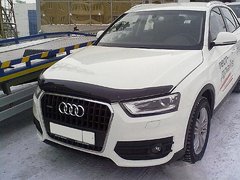 Купить Дефлектор капота мухобойка Audi Q3 (8U) 2012-2018 3473 Дефлекторы капота Audi