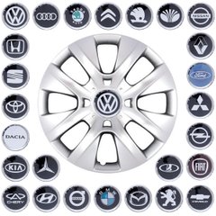 Купить Колпаки для колес SKS 225 R14 Серые Эмблема На Выбор VW Polo 4 шт 21793 14 SKS