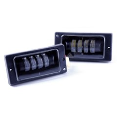 Купить Противотуманные фары LED фары ВАЗ 2110-15 / 40W / Линзованные черный отражатель / 174X84X46мм / IP67 / 2 шт 32555 Противотуманные фары ВАЗ