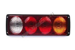 Buy Tail light universal rectangular 4 sections-oval YP-111 T&uuml;rkiye ISS1020 2 pcs 8757 Front, rear, trailer lights