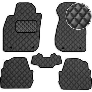 Buy Eco-leather floor mats for Audi A6 C5 1997-2004 Black 5 pcs (Rombus) 68550 Floor mats for Audi
