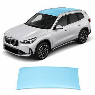 Купить Антигравийная защитная бронепленка по лекалам для BMW X1 U11 2022- зона крыши 102296 Модельные лекала защитных пленок для Bmw