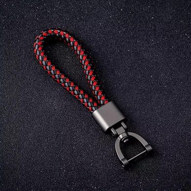 Купить Стильный брелок жгут для ключей Красное Плетение 33468 Брелки для автоключей