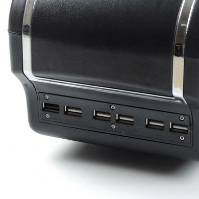 Купить Подлокотник Универсальный Milex 145x320x155 см 9 USB Черный 33494 Подлокотники в авто