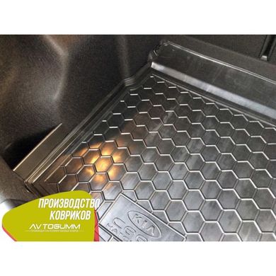 Купити Автомобільний килимок в багажник Kia Ceed JD 2012- Hatcхечбекack base/mid / Гумо - пластик 42129 Килимки для KIA