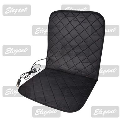 Купити Накидка с подогревом для автомобильного сидения Elegant Plus 84х43 см (EL 100 579) 4935 Накидки з підігрівом