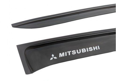 Купить Дефлекторы окон ветровики для Mitsubishi Outlander XL 2007-2012 Скотч 3M Voron Glass 41133 Дефлекторы окон Mitsubishi