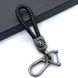 Купить Кожаный плетеный брелок Acura для авто ключей с карабином 54835 Брелки для автоключей - 1 фото из 2