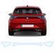 Купить Антигравийная защитная бронепленка по лекалам для Seat Leon IV 2020- задние фонари стопы 108779 Модельные лекала защитных пленок для Seat