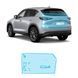 Купить Антигравийная защитная бронепленка по лекалам для Mazda CX-5 KF facelift 2022- зона крышки багажника 106430 Модельные лекала защитных пленок для Mazda