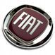 Купить Эмблема Fiat (Красный + Хром) 73 мм (на скотче) FM0494S1 90051 Эмблемы на иномарки - 1 фото из 6