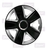 Buy Wheel cap Elegant ESPRIT RC R13 black, silver, chrome RC, chrome ring 40306 13 (EL)