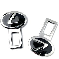 Купить Заглушки ремня безопасности с логотипом Lexus 2 шт 44642 Заглушки ремня безопасности
