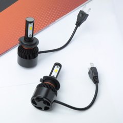Купить LED лампы автомобильные H7 радиатор+кулер 3х цветный+страбоскоп FL04 / 27W / 3000К-6000K / IP65 / 9-24V 2шт 5 25823 LED Лампы Китай