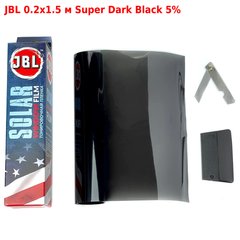 Купити Тонувальна плівка для лобового скла JBL 20х150 см Super Dark black 5% (20S_20*150) 60452 Плівка тонувальна