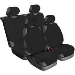 Купить Чехлы майки для сидений Beltex COTTON комплект Черные 8824 Майки для сидений